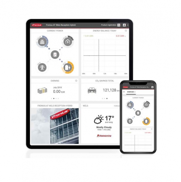 Fronius Symo Monitoring App